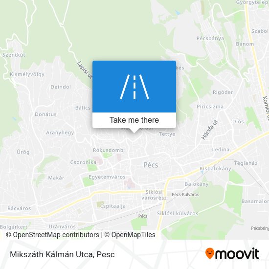 Mikszáth Kálmán Utca map