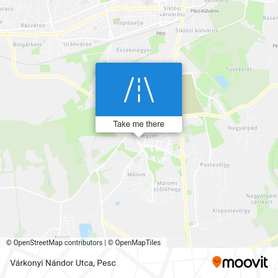 Várkonyi Nándor Utca map