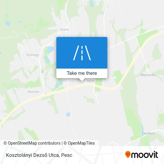 Kosztolányi Dezső Utca map
