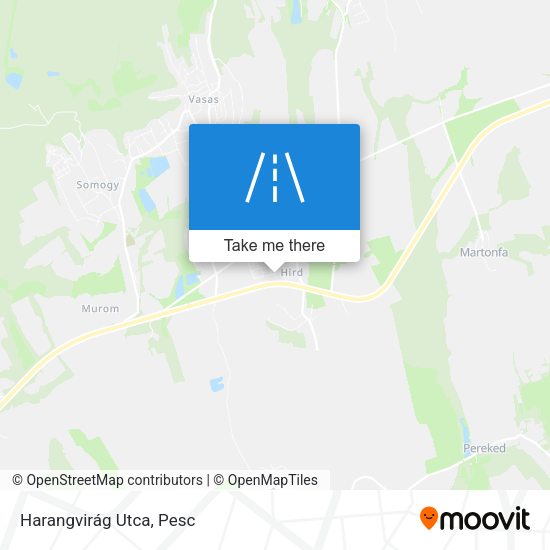 Harangvirág Utca map