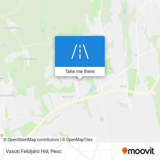 Vasúti Felüljáró Híd map