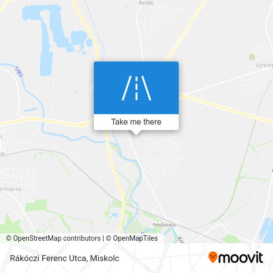 Rákóczi Ferenc Utca map