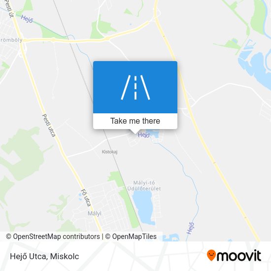 Hejő Utca map