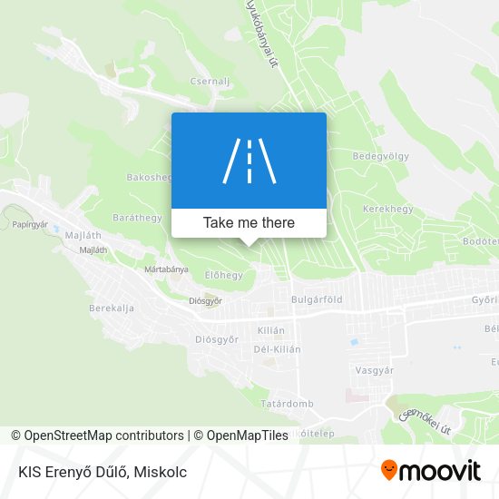 KIS Erenyő Dűlő map