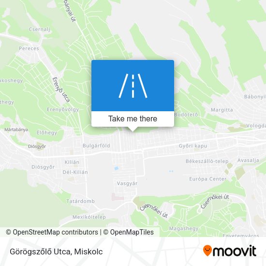 Görögszőlő Utca map