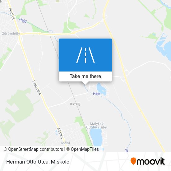 Herman Ottó Utca map