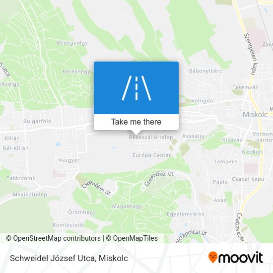 Schweidel József Utca map