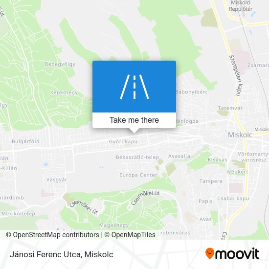 Jánosi Ferenc Utca map