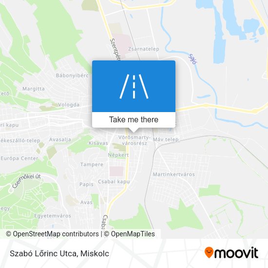 Szabó Lőrinc Utca map