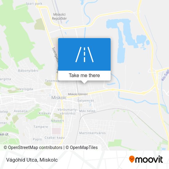 Vágóhíd Utca map