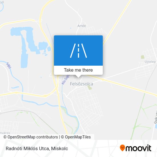 Radnóti Miklós Utca map