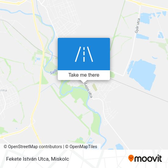 Fekete István Utca map