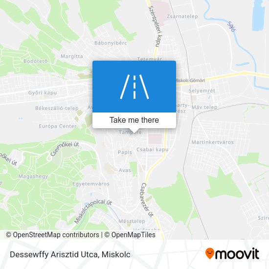 Dessewffy Arisztid Utca map