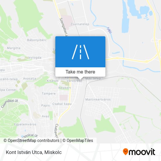 Kont István Utca map