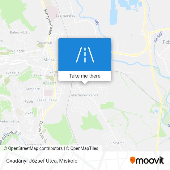 Gvadányi József Utca map