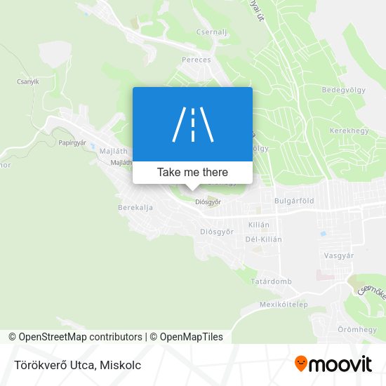 Törökverő Utca map