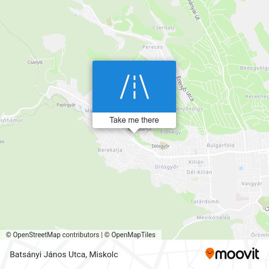 Batsányi János Utca map