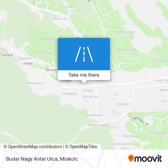 Budai Nagy Antal Utca map