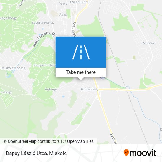 Dapsy László Utca map