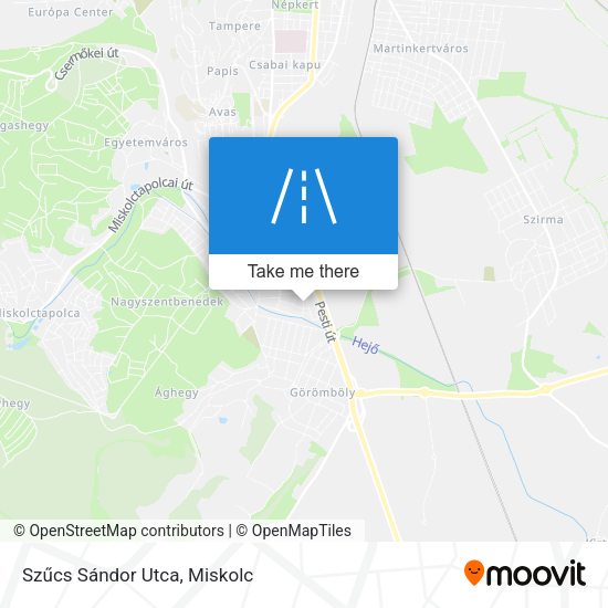 Szűcs Sándor Utca map