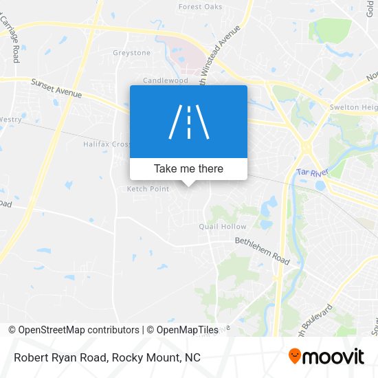 Mapa de Robert Ryan Road