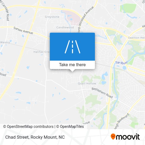 Mapa de Chad Street