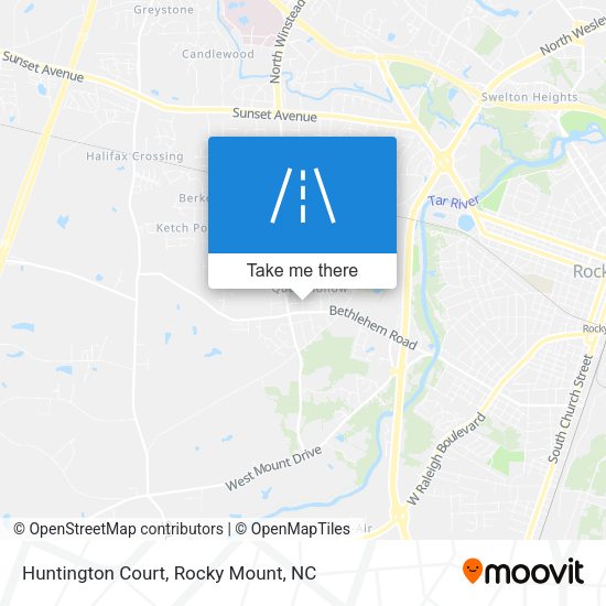 Mapa de Huntington Court