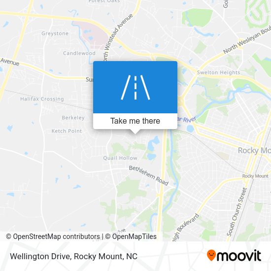 Wellington Drive map