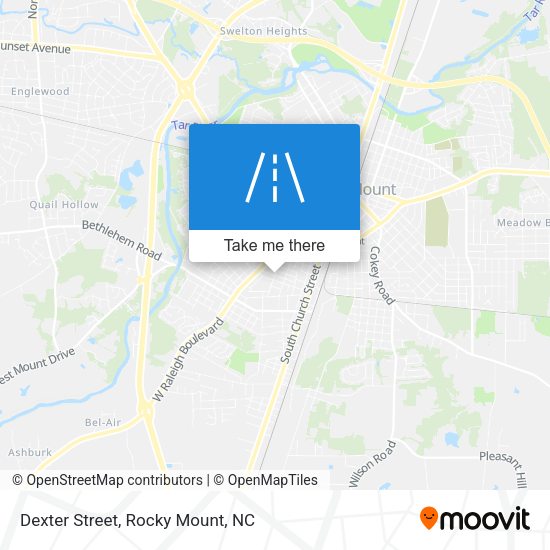 Mapa de Dexter Street