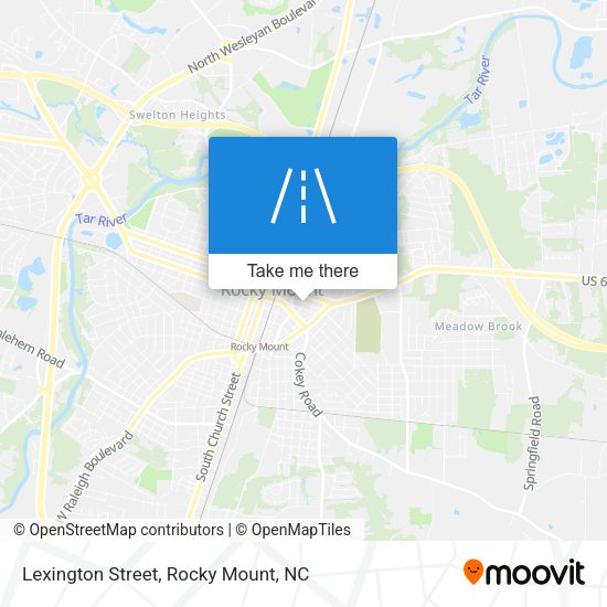 Mapa de Lexington Street