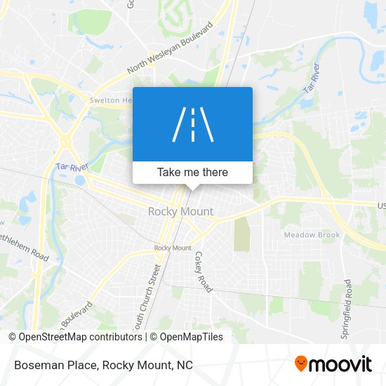 Mapa de Boseman Place