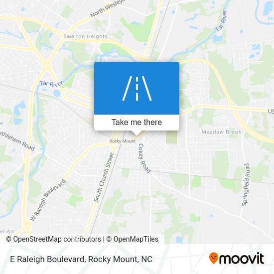 Mapa de E Raleigh Boulevard