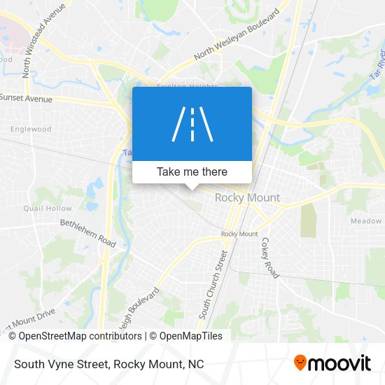 Mapa de South Vyne Street