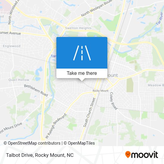 Mapa de Talbot Drive