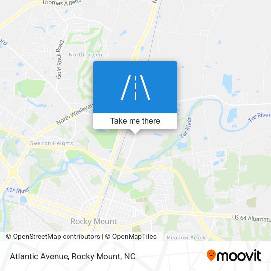 Mapa de Atlantic Avenue