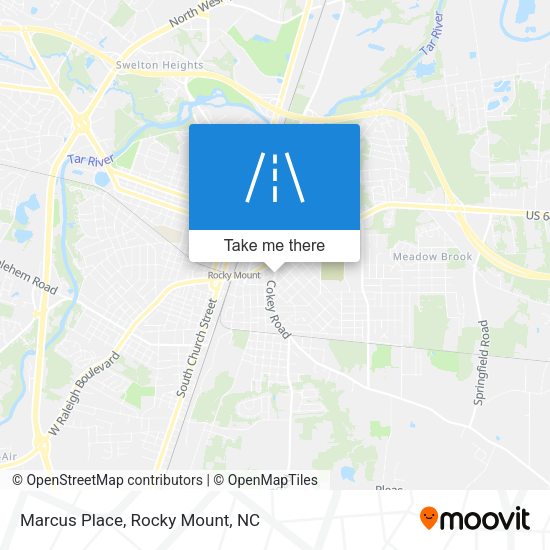 Mapa de Marcus Place