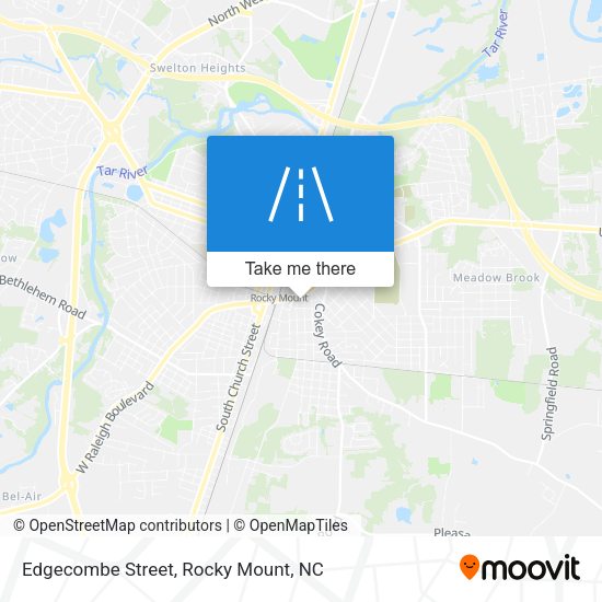 Edgecombe Street map