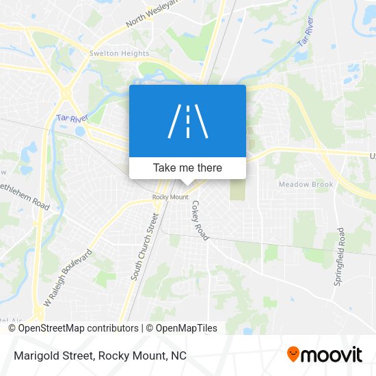 Mapa de Marigold Street