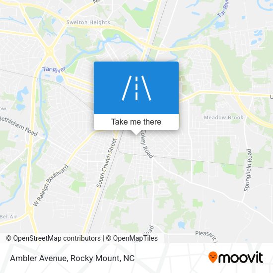 Mapa de Ambler Avenue