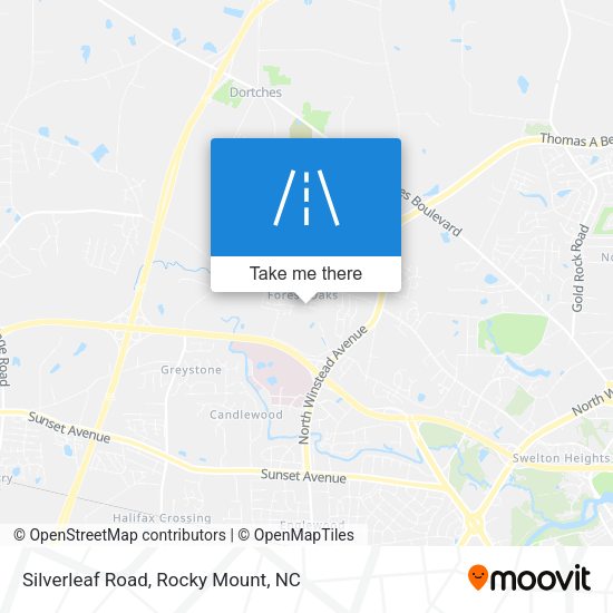 Silverleaf Road map