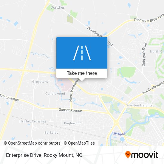 Enterprise Drive map