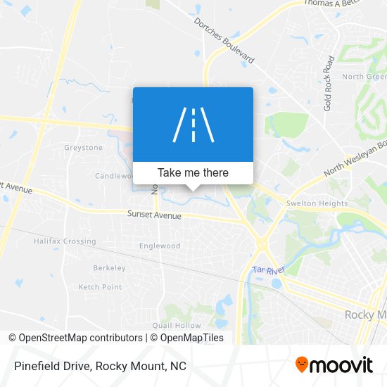 Pinefield Drive map