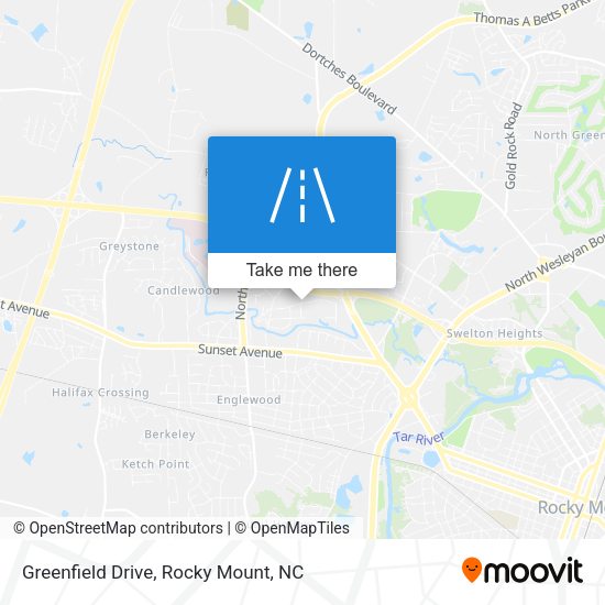 Mapa de Greenfield Drive