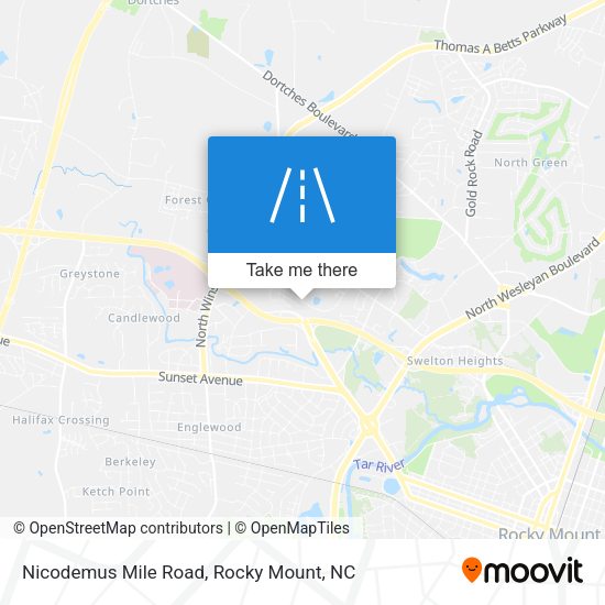 Nicodemus Mile Road map