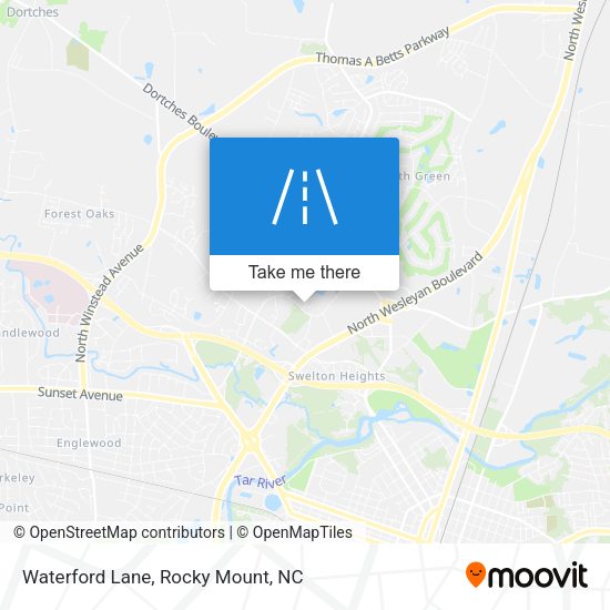 Waterford Lane map