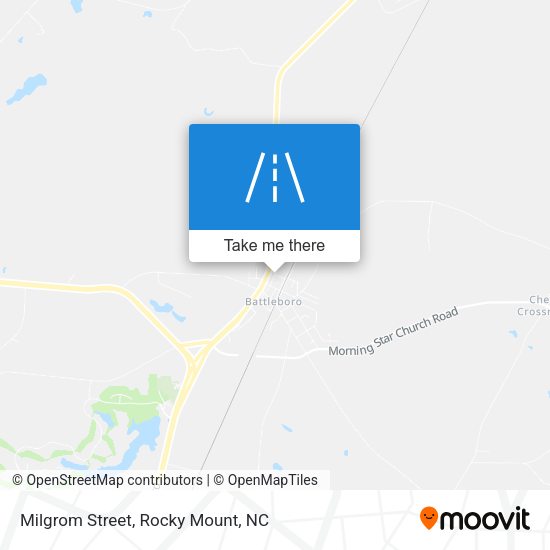 Milgrom Street map