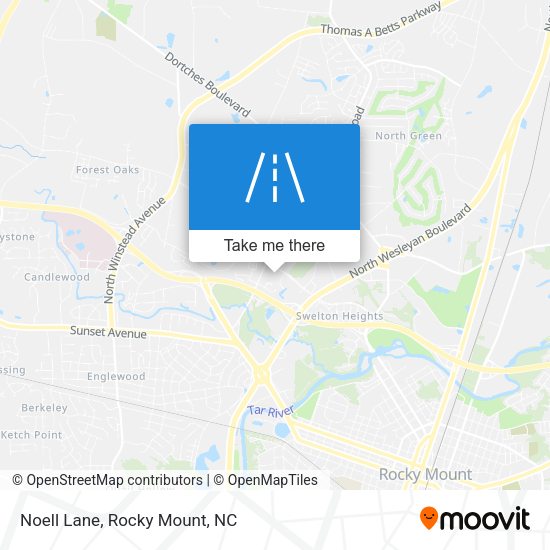 Mapa de Noell Lane