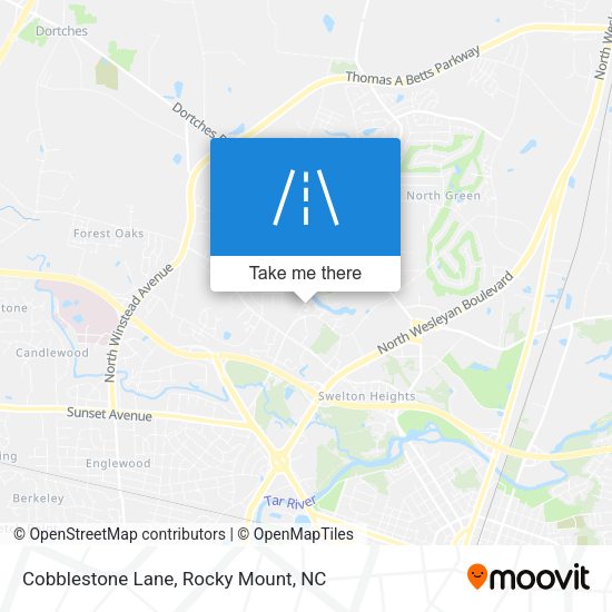 Mapa de Cobblestone Lane