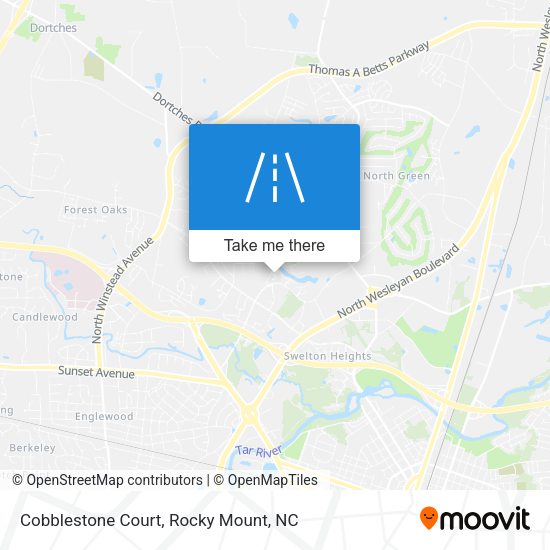 Mapa de Cobblestone Court