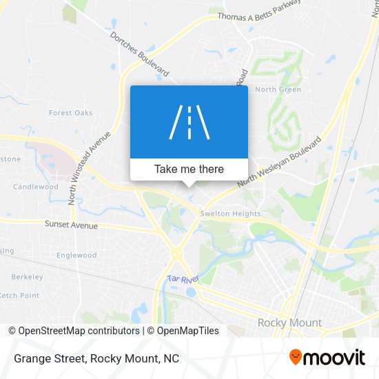 Mapa de Grange Street